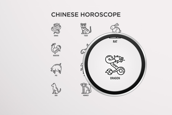 Chinese Horoscope | 12 Icons in Dog Icons - product preview 8