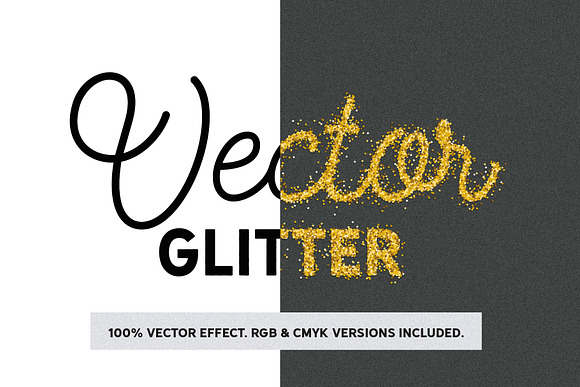 VECTOR GLITTER For Adobe Illustrator in Photoshop Layer Styles - product preview 2