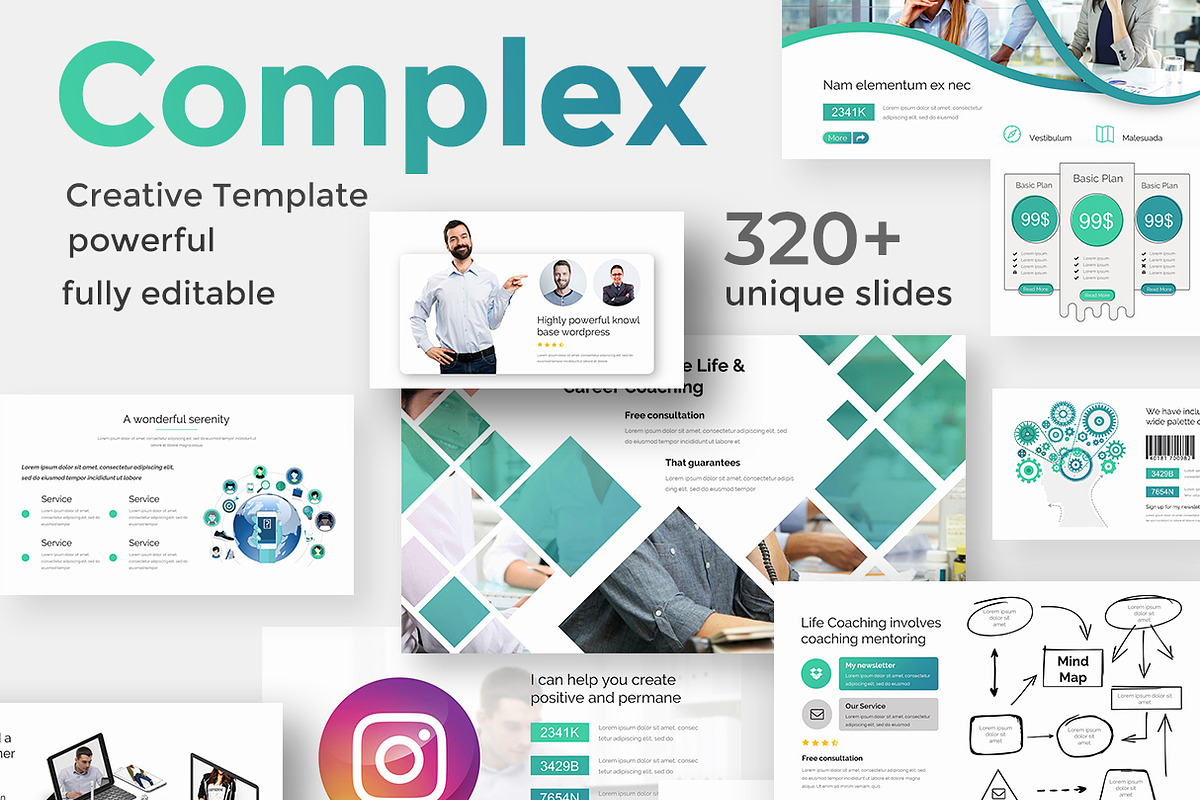 Complex System Google Slide Template in Google Slides Templates - product preview 8