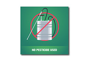 Pesticide sprinkler prohibited vecto
