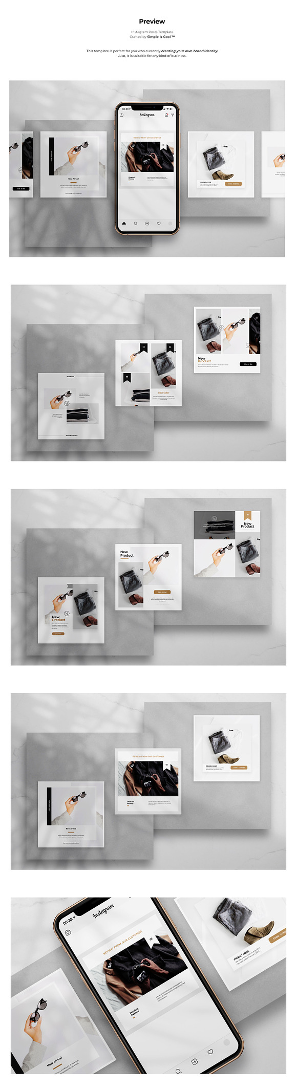 Promo Instagram Post Vol.2 in Instagram Templates - product preview 7
