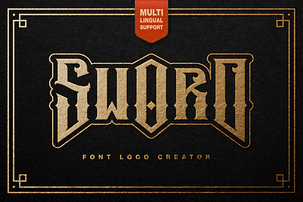 Sword Font Logo Creator