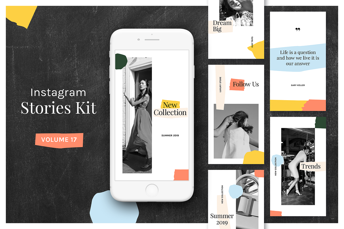 Instagram Stories Kit (Vol.17) in Instagram Templates - product preview 8