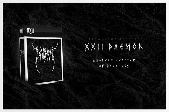 XXII Daemon in Symbol Fonts - product preview 6