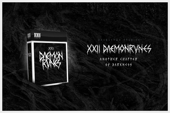 XXII Daemon Runes in Symbol Fonts - product preview 6