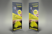 Camping - Roll Up Banner