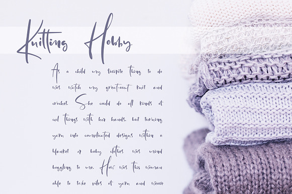 Holly Jolly Hand Drawn Font in Script Fonts - product preview 9