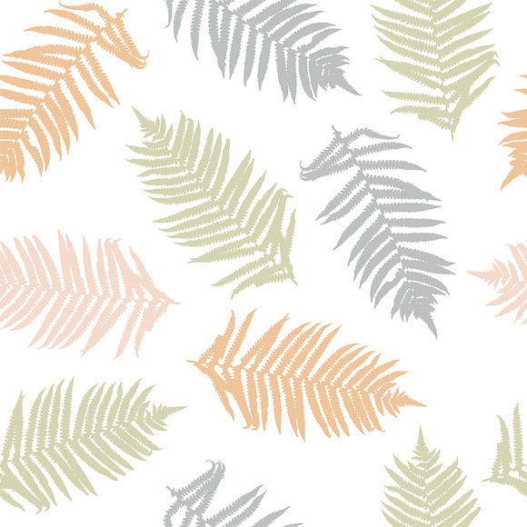 Vivid branches fern forest in Patterns - product preview 2