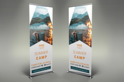 Camping - Roll Up Banner