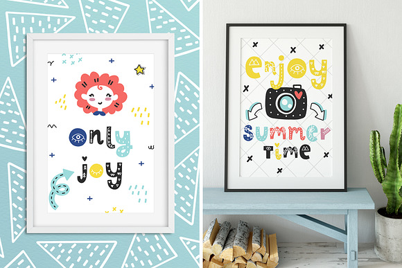 Only Joy typeface - Summer font in Display Fonts - product preview 4
