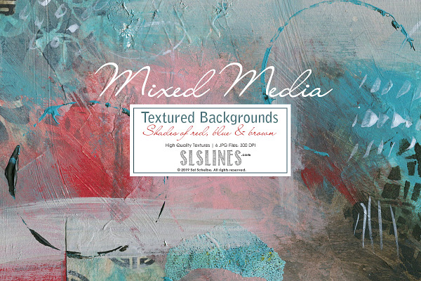 Textured Mixed Media Backgrounds