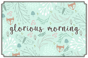 Glorious Morning: A Whimsical Font