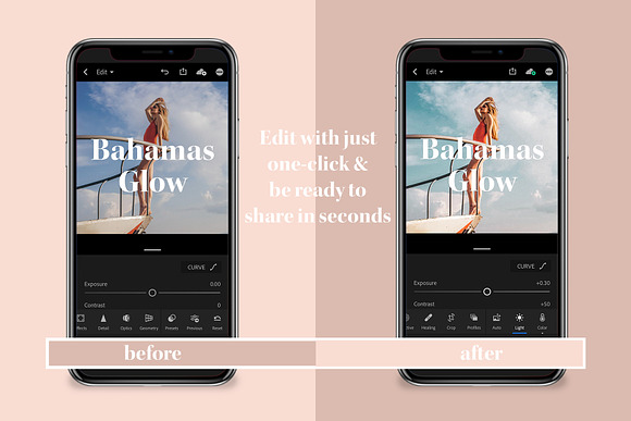 Bahamas Mobile Lightroom Presets in Add-Ons - product preview 10