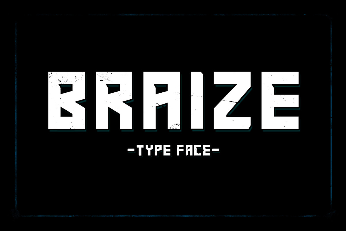 Braize in Display Fonts - product preview 8