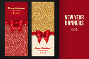 Shiny New Year Banners