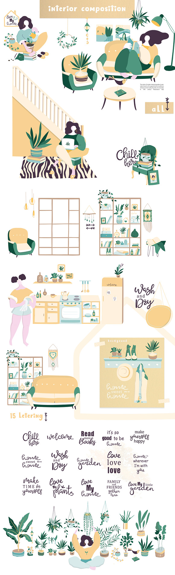 My Sweet Home and Little Garden in Illustrations - product preview 5