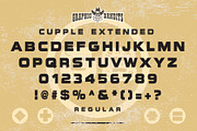 Cupple Extended     5 Font Family