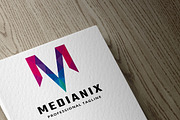 Medianix Letter M Logo