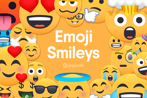 Emoji Smiley Icons by JoyPixels®