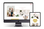 Website Template | Cassidy Paige