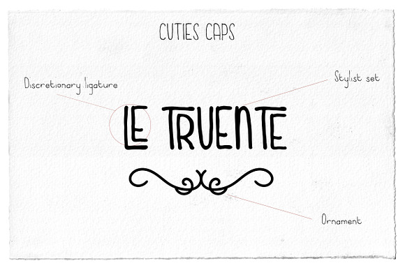 The Cuties family in Script Fonts - product preview 10