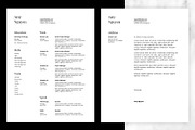 Class - Resume and Cover Letter