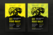 Off Road Competition Flyer Template