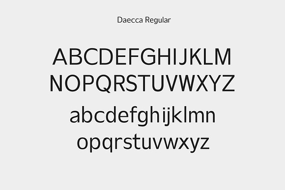 Daecca Sans Serif Font Family in Sans-Serif Fonts - product preview 2