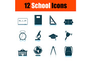 School Icon Set