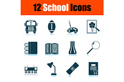 School Icon Set