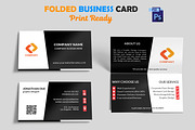 Creative Folded Business Card Vol-3