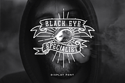 Black Eye Specialist Font