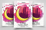 Ramadan Month Mubarak Psd Flyer