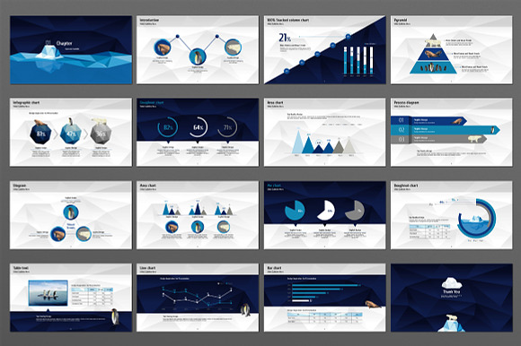 Arctic in PowerPoint Templates - product preview 1