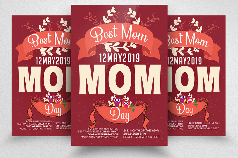 Happy Mother's Day Event Psd Flyer