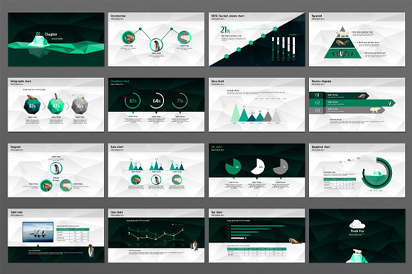 Arctic in PowerPoint Templates - product preview 3