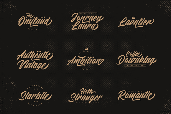 Atlantic Time in Script Fonts - product preview 5