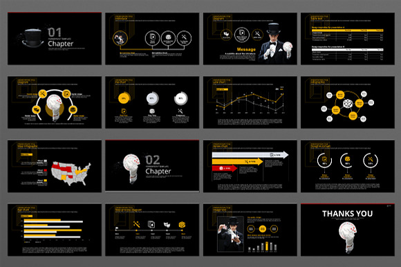 Magic in PowerPoint Templates - product preview 1