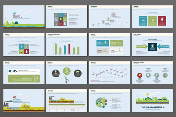 Eco-Friendly Energy in PowerPoint Templates - product preview 1