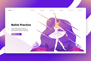 Ballet - Banner & Landing Page