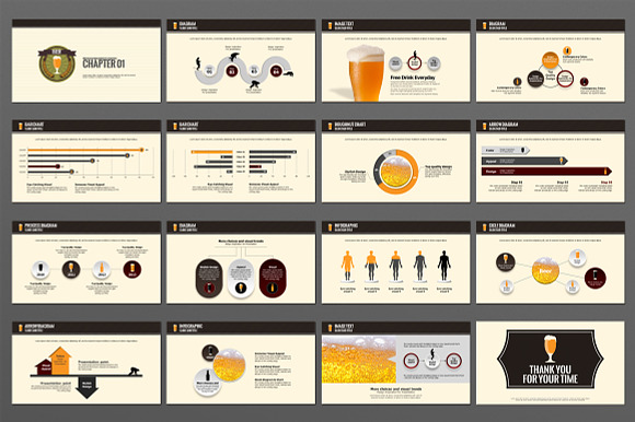 Beer in PowerPoint Templates - product preview 1