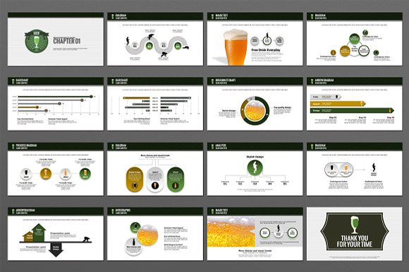 Beer in PowerPoint Templates - product preview 2