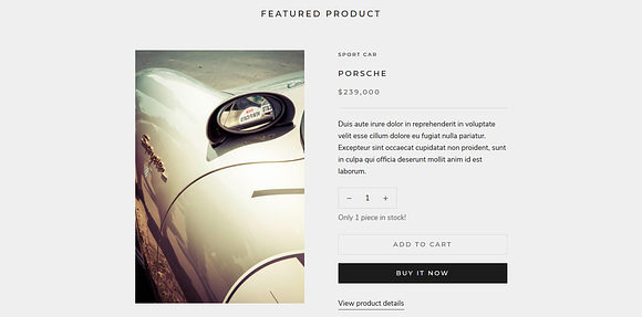 Sport Car - Shopify Theme in Themes - product preview 9
