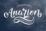 Anarion Script Font
