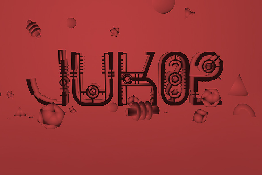 Juk02 Typeface in Display Fonts - product preview 8
