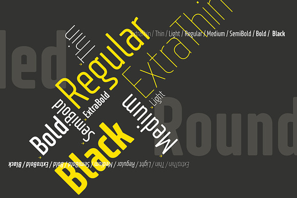 XXII Neue Norm Rounded Cnd in Sans-Serif Fonts - product preview 6