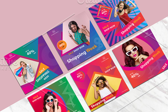 Instagram Promotional Banner V09 in Instagram Templates - product preview 4