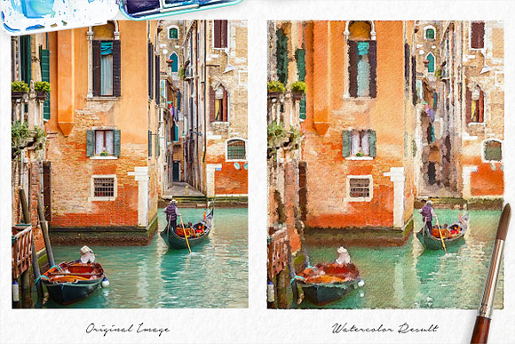 Realistic Watercolor Photo Effect in Photoshop Plugins - product preview 8