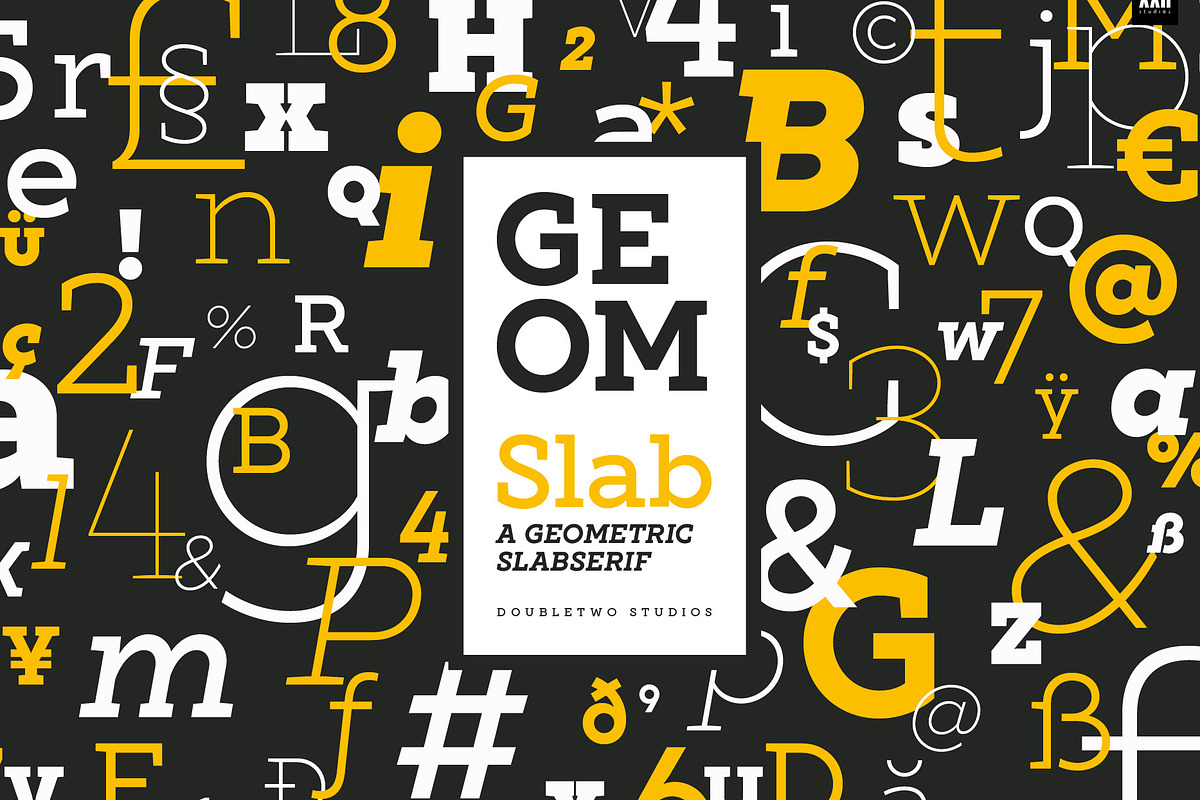 XXII Geom Slab in Slab Serif Fonts - product preview 8