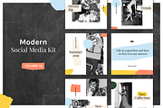Modern Social Media Kit (Vol. 13)